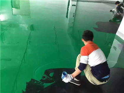 海勃湾下面给你一份环氧地坪漆施工的完整流程